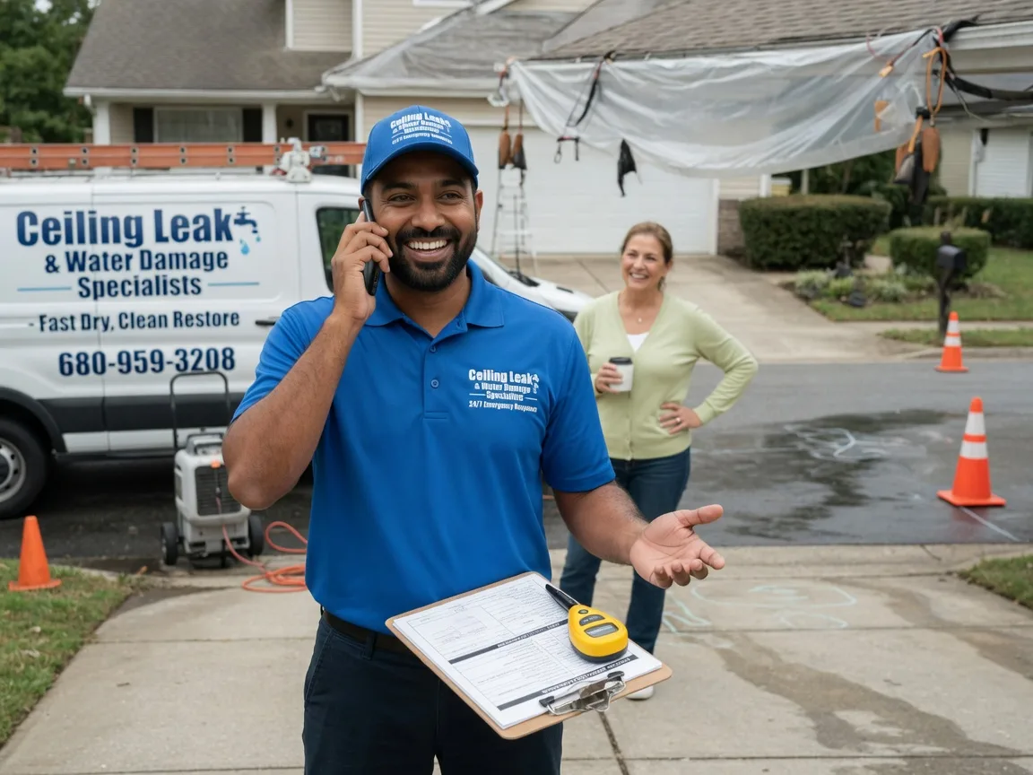 Ceiling Leak Cleanup Sea Island, GA FAQs